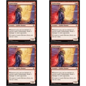 4 x GUTTERSNIPE Archenemy Nicol Bolas MTG Red - Goblin Unc - Bild 1 von 1