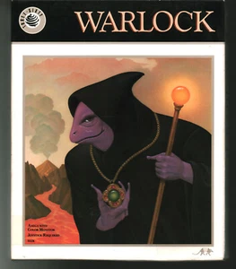 WARLOCK para el Commodore Amiga CAJA DE REPUESTO Y HOJA DE INSTRUCCIONES SOLO 1988 - Imagen 1 de 4