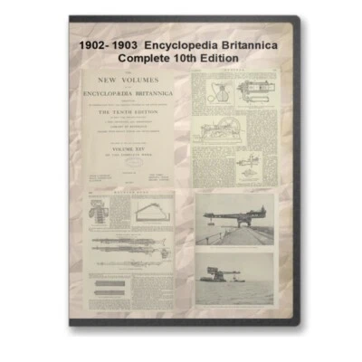 1902-1903 Encyclopedia Britannica Complete 11 Volume 10th Edition E45 - Image 1 of 4