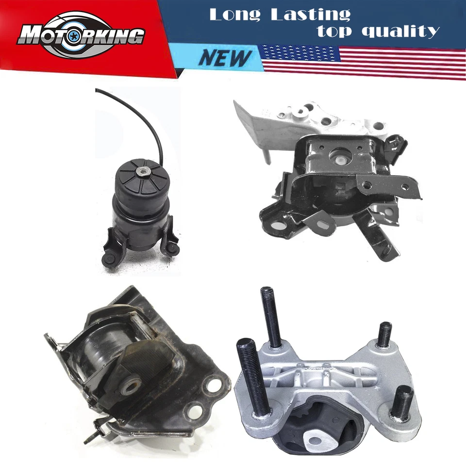 Juego de montaje de motor y transmisión automática de alta calidad 4 piezas para Lexus RX350 16-21 3,5 L Foto 1 de 4