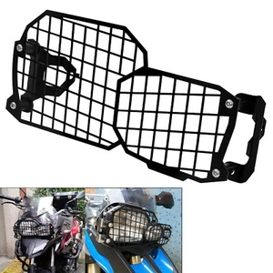 Headlight Grille Cover Protector Black For BMW F650GS TWIN F700GS F800R F800GS - Picture 1 of 10