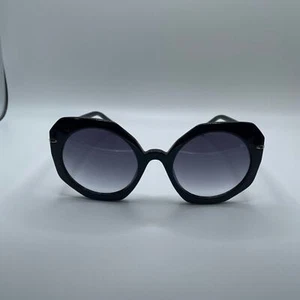MITA SOLE Black Oversized Womens 100% Sustainable Sunglasses C2 54-22-145 NWOT - Picture 1 of 12