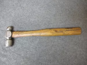 Ball Peen Hammer w/ Wood Handle Machinist Hammer 10oz - Picture 1 of 7