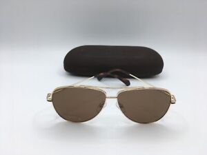 Polaroid PLD6106/S/X Men's Gold Frame Brown Polarized Lens Sunglasses 59MM