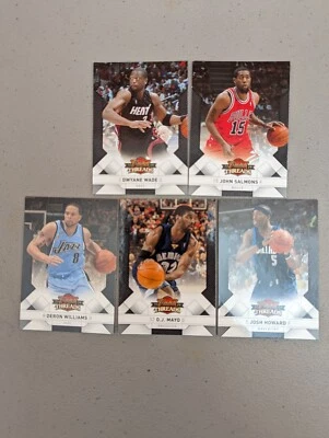 2009-10 Panini Threads Basketball Lot Of 5 Wade Howard Williams Mayo Salmons - Image 1 of 4