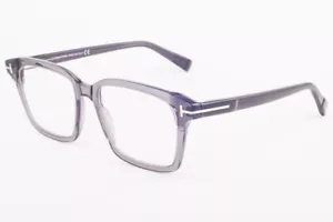 Gafas Tom Ford 5661 020 gris claro/azul bloque TF5661 020 54 mm - Imagen 1 de 3