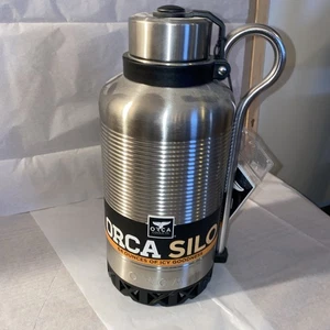 Orca Silo Growler Dual Insulated Stainless Steel Beverage Container 64 Oz - NEW - Picture 1 of 5