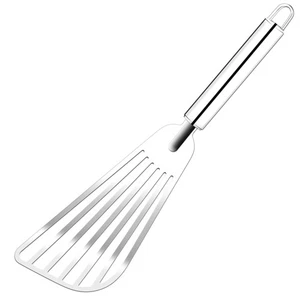 Stainless Steel Spatula 11.8 inch Metal Turner for Kitchen with Thin Edge - Picture 1 of 7