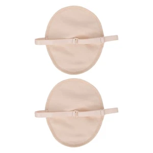 2pcs Unterarm Pads Wiederverwendbare Adjusted Atmungsaktive Baumwolle Achsel CUB - Bild 1 von 24
