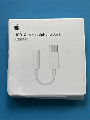Adaptador conector USBC a auriculares Apple MW2Q3AM/A- A2049 3,5 mm- Original OEM - Nuevo Foto 1 de 4