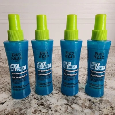 Лот из 4 TIGI Bed Head Salty Not Sorry текстурированный солевой спрей 3,38 жидкой унции - Изображение 1 из 4