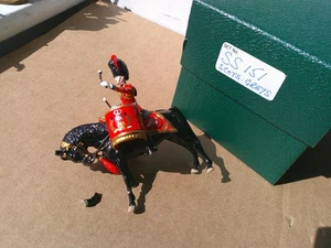 S&S Miniatures SS151, 2nd Dragoons Scots Greys cavalry mounted drummer, metal - Picture 1 of 3