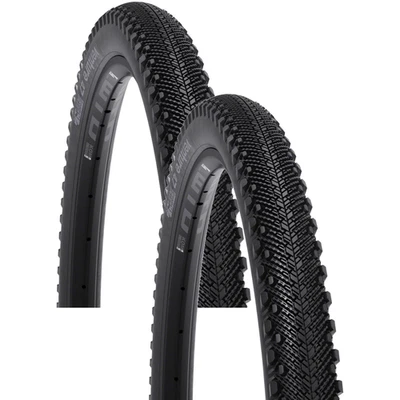 Pack of 2 WTB Venture Tire TCS Tubeless Folding Dual Compound Black 700 x 50 - Image 1 of 2