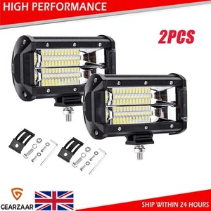 4000W Super Bright Work Light Bar Flood Spot Lights Driving Lamp Offroad Car SUV - Picture 1 of 10