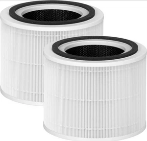 2er Pack 3 in 1 True HEPA 14 Ersatzfilter für PuroAir 240 Luftreiniger weiß - Bild 1 von 1