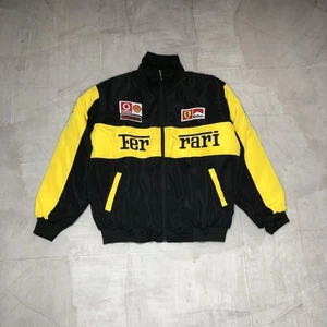 Vintage Ferrari Formula-1 Racing Jacket vodafone F1 90s Y2K race Marlboro rare - Picture 1 of 13