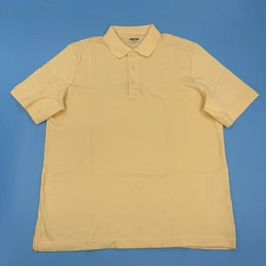Polo uomo LAND END taglia:LARGE manica corta vestibilità tradizionale colore:GIALLO MERINGA - Foto 1 di 6