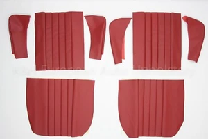 PORSCHE 356 B/C VINYL REAR SEAT COVER SET FOR COUPE OR CABRIOLET - Picture 1 of 2