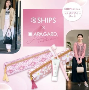 【SET】 Sangi APAGARD Toothpaste Serena Brush Pouch *Pattern cannot be selected - Picture 1 of 2