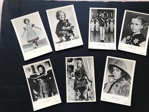 "Shirley Temple ""Cards Ross-Verl 30/40 Years Very Good Done." -CHOOSE a Card
