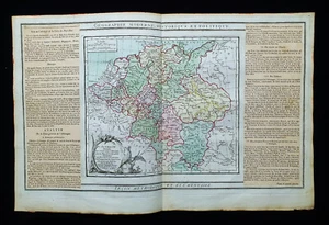 1766 DESNOS FOLIO map GERMANY, BERLIN, MUNCHEN, COLO0GNE, AUGSBURG, STUTTGART - Picture 1 of 5