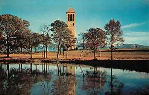 Postkarte Virginia VA Luray Singing Tower Sonnenuntergang unbesendet - Bild 1 von 2