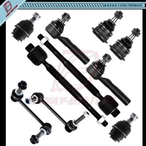 10Pcs Front Ball Joints Tie Rod Ends Sway Bars Kit For 2003-2009 Toyota 4Runner - Bild 1 von 12
