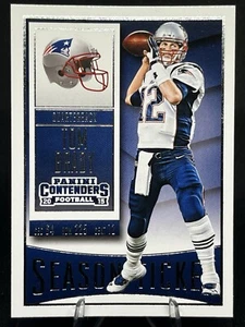 Boleto de temporada 2015 Panini Contenders de Tom Brady #79 New England Patriots - Imagen 1 de 2