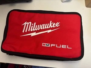 Milwaukee M12 Fuel Soft Case Tote Empty Tool Bag 15”x 8" x 3" - with straps #1 - Picture 1 of 6