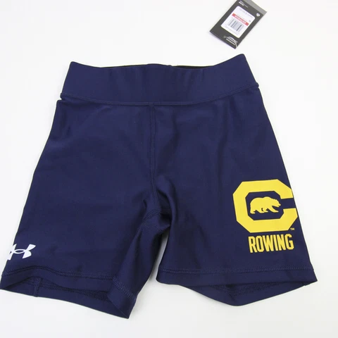 California Golden Bears Under Armour Compression Shorts Women's Navy New Cover