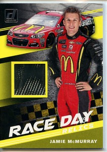 2020 Donruss Racing NASCAR Race Day Relics Used TIRE #RD-JM Jamie McMurray