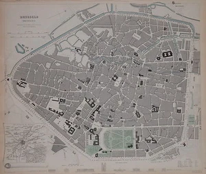 BRUXELLES - BRUSSELS FOR THE SDUK. 1837. - Picture 1 of 1