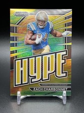 2023 PANINI PRIZM DRAFT PICKS BLACK GOLD /5 HYPE ZACH CHARBONNET RC ROOKIE