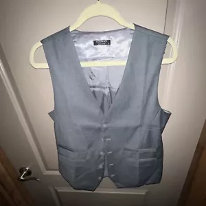 Formal Wear Vest Coofandy Gray,80% Polyester 20% Rayon - Picture 1 of 6