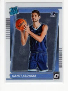 2021-22 Panini Donruss Optic Santi Aldama Rated Rookie - Picture 1 of 2