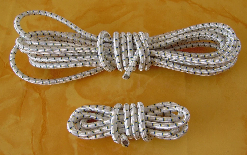 Planengummi Gummiseil 2-tlg. weiß Ø 7 mm für Hochplane Stema 2 x 1 m - Bild 1 von 2