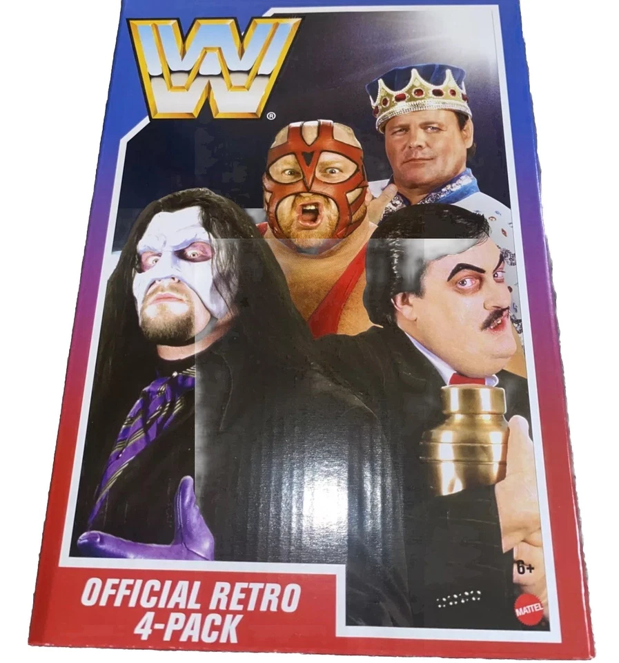 High Graded Mattel Hasbro WWE Paul Bearer & Undertaker PROTOTYPE TEST SHOTS W0W