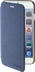 muvit MUEAF0133 Etui Folio pour iPhone 6 Plus / Iphone 6S+ Bleu - Photo 1 sur 1