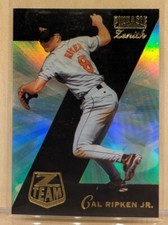 1996 Pinnacle Zenith Z Team Cal Ripken Jr #3 HOF RARE ACETATE INSERT PAK ISSUED