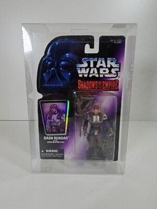  Star Wars Shadows of the Empire purple card Dash Rendar 1996 protector Case 
