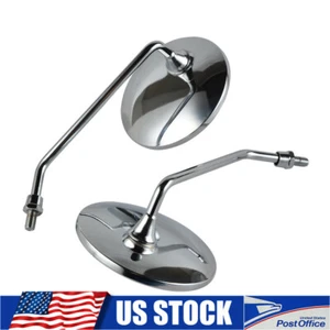 M8 Vintage Mirrors For Honda Z50J1 Z50JZ ST50 ST70 Chaly CH50 CH70 CL70 CT90 S90 - Picture 1 of 5