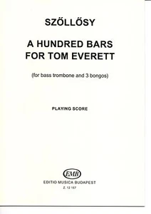 Szollosy: A Hundred Bars for Tom Everett - Picture 1 of 1