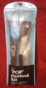 Pop Riveter Rivetool Model K110 Rivet Gun Hand Riveter Bostik In Case - Picture 1 of 5