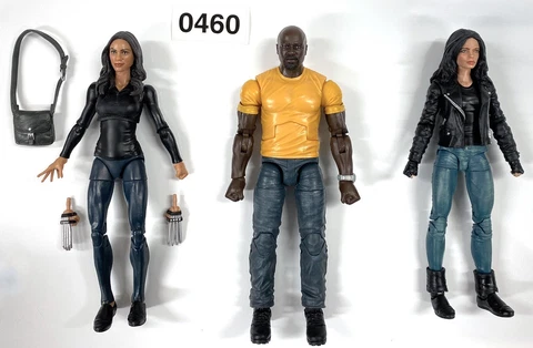 Marvel Legends Jessica Jones Luke Cage and Claire Night Nurse Netflix Series Cover