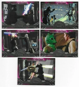 2016 Star Wars Masterwork complete Great Rivalries insert 1-10 - Picture 1 of 2