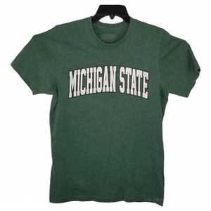 Michigan State Men's Medium Green Graphic T-Shirt - Picture 1 of 3