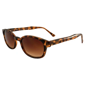 KDs Tortoise Brown Sons of Anarchy Sunglasses Motorcycle With Pouch 200 - Picture 1 of 7