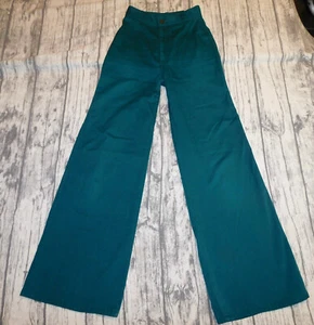 VTG LEVI'S BELL BOTTOMS PANTS 70's JEANS SOFT BRUSHED COTTON WOMENS 24 X 31 - Picture 1 of 16