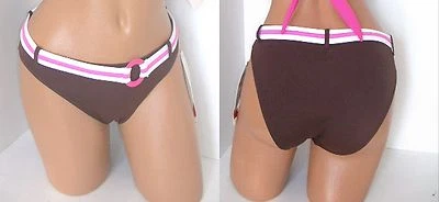 Parte inferior de bikini Hula Honey NUEVO marrón para mujer talla S pequeña 2 4 $29 2586 Foto 1 de 3