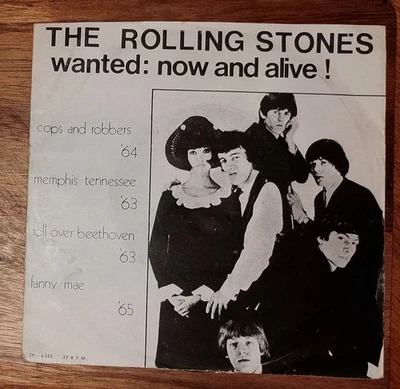 Rolling Stones - Wanted: Now and Alive 7" EP - Image 1 of 2
